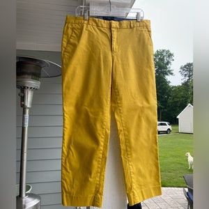Banana Republic, size 12 ankle pant - color mustard